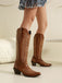 She finds her vintage story in this Pointed Embroi