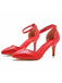 Pointed Toe Leather Stiletto Heels Shoes: timeless vintage elegance she makes her own