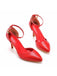 Pointed Toe Leather Stiletto Heels Shoes — vintage vintage charm for her modern wardrobe