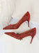 Pointed Toe Sequins Glitter High Heels Shoes — vintage style that transcends decades