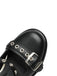 Punk Cross Buckle Ankle Strap Chunky High Heels - vintage shoes, retro heels