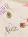 This Pure Cotton 1940s Puff Sleeves Floral Dress wraps her in 1940s elegance, one twirl at a time