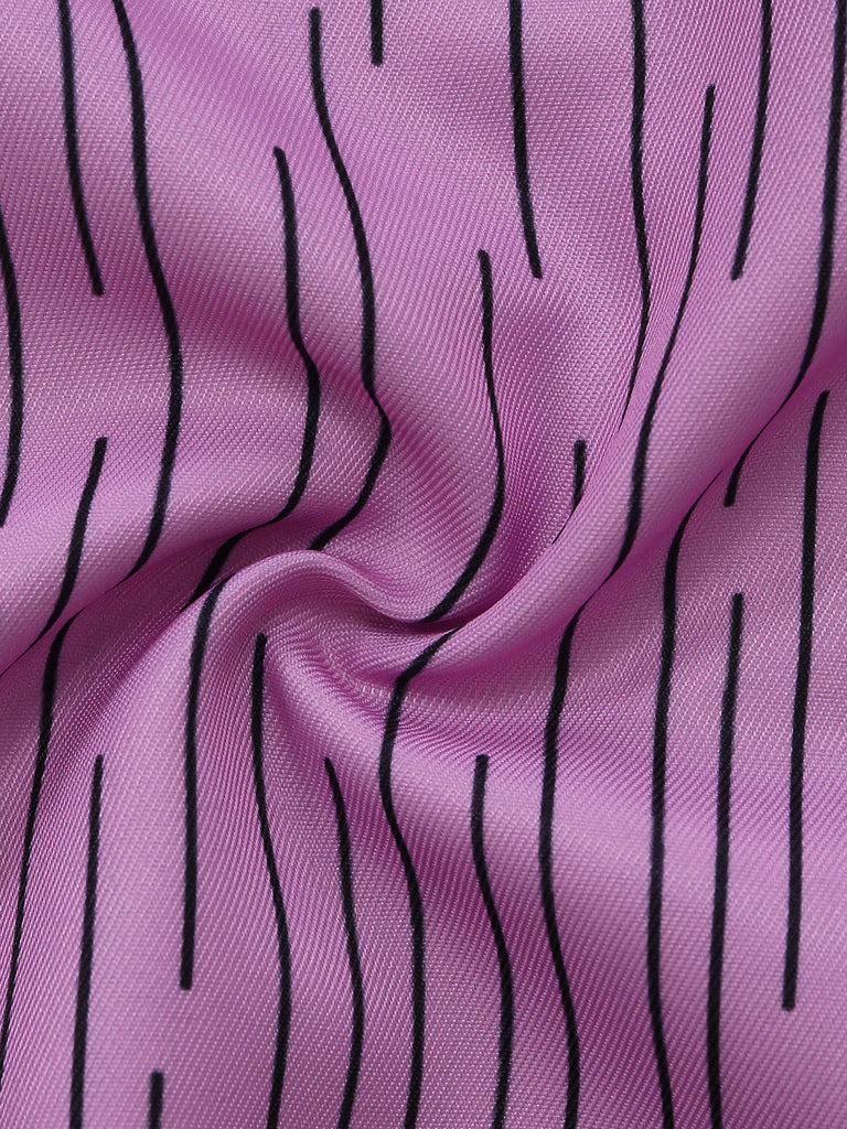 Purple 1940s Vintage Classic Dress 8