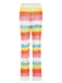 She's wearing Rainbow 1970s Hollow Knitted Beach Pants and the whole beach remembers the 1970s