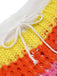 Rainbow 1970s Hollow Knitted Beach Pants — because 1970s glamour never goes out of style