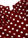Red 1930s Polka Dot Spaghetti Strap Bodycon Dress, vintage dress, retro fashion - perfect for women who love vintage and retro fashion