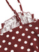 [Pre-Sale] Red 1930s Polka Dot Spaghetti Strap Fishtail Dress, vintage dress, retro fashion - perfect for women who love vintage and retro fashion