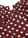 [Pre-Sale] Red 1930s Polka Dot Spaghetti Strap Fishtail Dress, vintage dress, retro fashion - perfect for women who love vintage and retro fashion