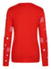 Red 1940s Christmas Reindeer Knit Sweater, vintage fashion, retro style - perfect for women who love vintage and retro fashion