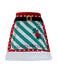 She sways in this Red 1950s Christmas Polka Dots Knit Skirt and it's pure 1950s magic