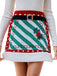 Red 1950s Christmas Polka Dots Knit Skirt: 1950s grace for the woman who dances through life