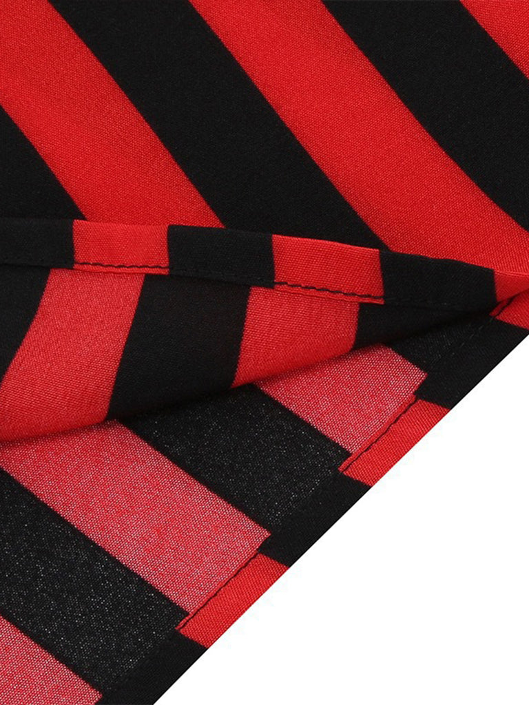 Red 1950s Vintage Classic Skirt 4