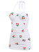 Retro 1950s Cherry Summer One-piece Swimsuit: timeless style reimagined