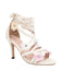 Retro 3D Flower Stilettos Ankle Wrap Sandals: timeless 1950s elegance she makes her own