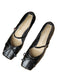 This Retro Bow Square Toe High Heel Shoes whispers 1950s secrets to those who notice