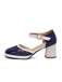 Retro Hollow Chunky High Heels Shoes, vintage shoes, retro heels - perfect for women who love vintage and retro fashion