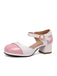 Retro Mary Jane Round Toe High Heel Shoes, vintage shoes, retro heels - perfect for women who love vintage and retro fashion