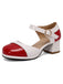 Retro Mary Jane Round Toe High Heel Shoes, vintage shoes, retro heels - perfect for women who love vintage and retro fashion
