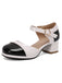 Retro Mary Jane Round Toe High Heel Shoes, vintage shoes, retro heels - perfect for women who love vintage and retro fashion