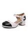 Retro Mary Jane Round Toe High Heel Shoes, vintage shoes, retro heels - perfect for women who love vintage and retro fashion