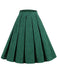 Retro Plaid Swing Panel Skirt — because 1950s glamour deserves an encore