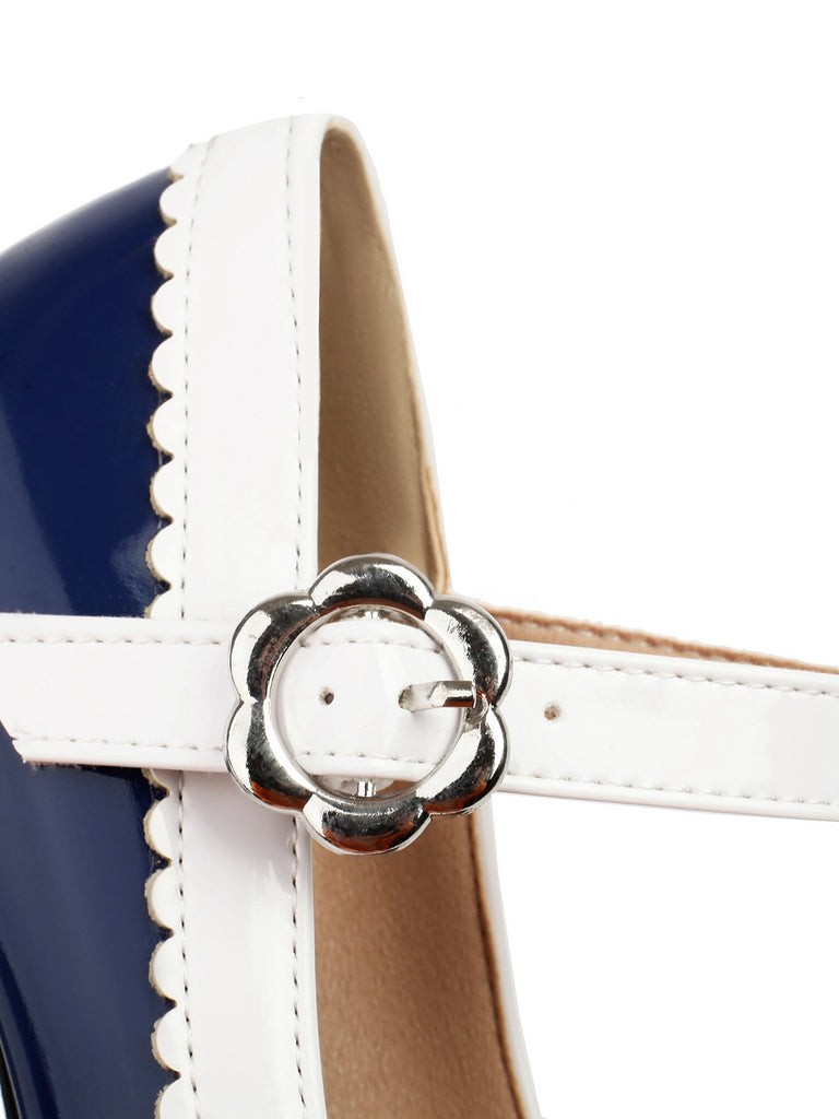 Retro Round Toe Bow High Heels Shoes — 1950s vintage charm for her modern wardrobe
