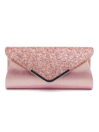 She finds her 1950s story in this Retro Sequined Leather Evening Clutch