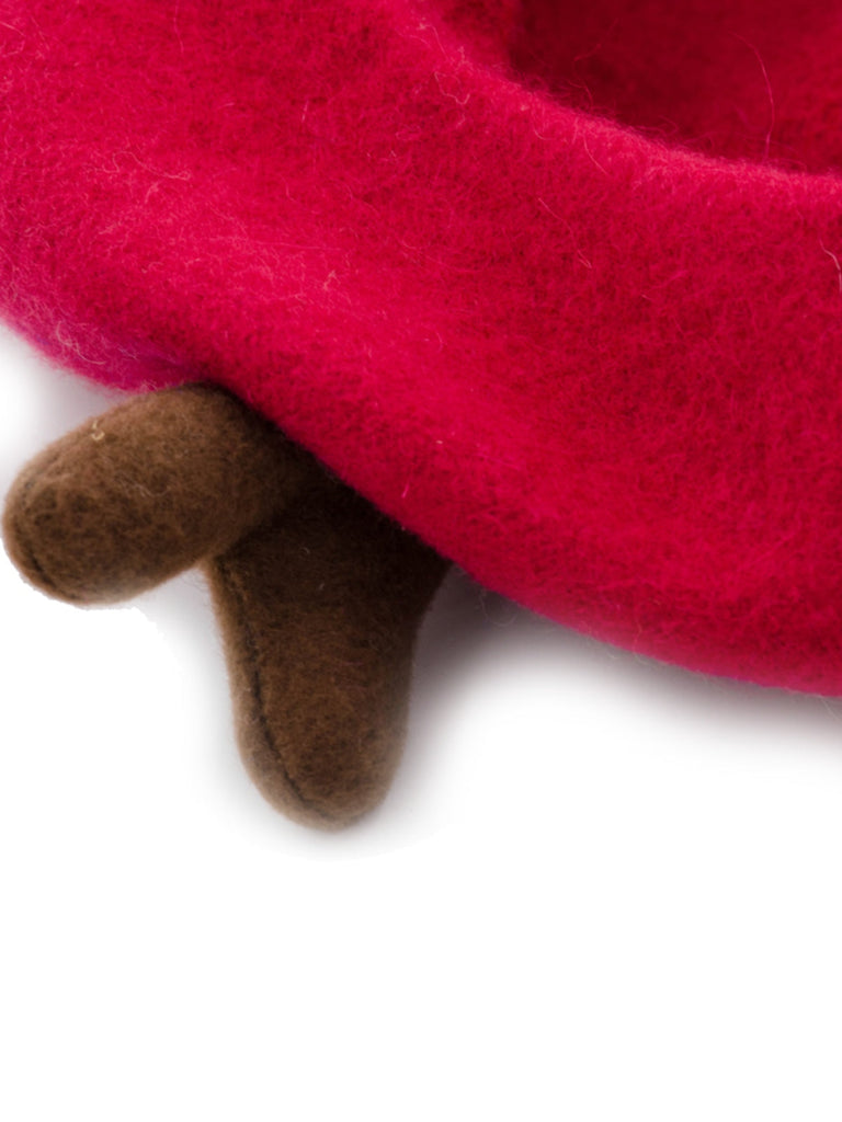 Retro Solid Antlers Wool Berets — vintage elegance for the modern woman