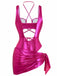 Rose Red 1970s One Piece One Piece Swimsuit 3