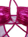 Rose Red 1970s One Piece One Piece Swimsuit 5