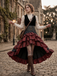 Ruffle Patchwork Irregular Skirt, vintage skirt, retro style - vintage inspired fashion