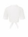 White 1960s Button Pure Cotton Blouse