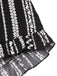Black 1970s Boho Striped Strapless Romper