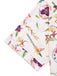 Multicolor 1950s Floral Lapel Batwing Sleeve Romper