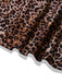 Brown 1930s Leopard Butterfly Round Halter Dress