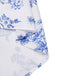 2PCS White 1950s Off-Shoulder Puff Top & Floral Skirt