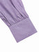 [Pre-Sale] 2PCS Lavender 1940s Lapel Striped Blouse & Solid Skirt