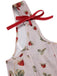 [Pre-Sale] 2PCS Red 1930s Strawberry Strap Corset & Fishtail Dress
