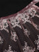 3PCS Pink 1950s Lace Top & Embroidered Ribbon Dress
