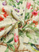 Yellow 1950s Floral Birds Ruffled Flutter Sleeve Dress