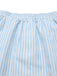 2PCS 1960s Vertical Stripes Peter Pan Collar Blouse & Skirt