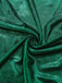 Green 1970s Knotted Cut-Out Glossy Jumpsuit