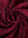 [Pre-Sale] Deep Red 1920s Lace Floral Dress With Necklace