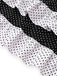 [Pre-Sale] Black & White 1960s Layered Ruffled Polka Dot Dress