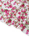 White 1940s Ditsy Floral Rose Slit Slip Dress
