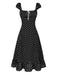 [Pre-Sale] 1940s Square Neck Polka Dot Ruffle Dress