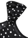 [Pre-Sale] 1940s Square Neck Polka Dot Ruffle Dress