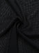 Black 1980s Gothic Sheer Sleeve Corset Slit Dress