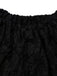 2PCS Purple 1980s Gothic Cross Witch Top & Skirt