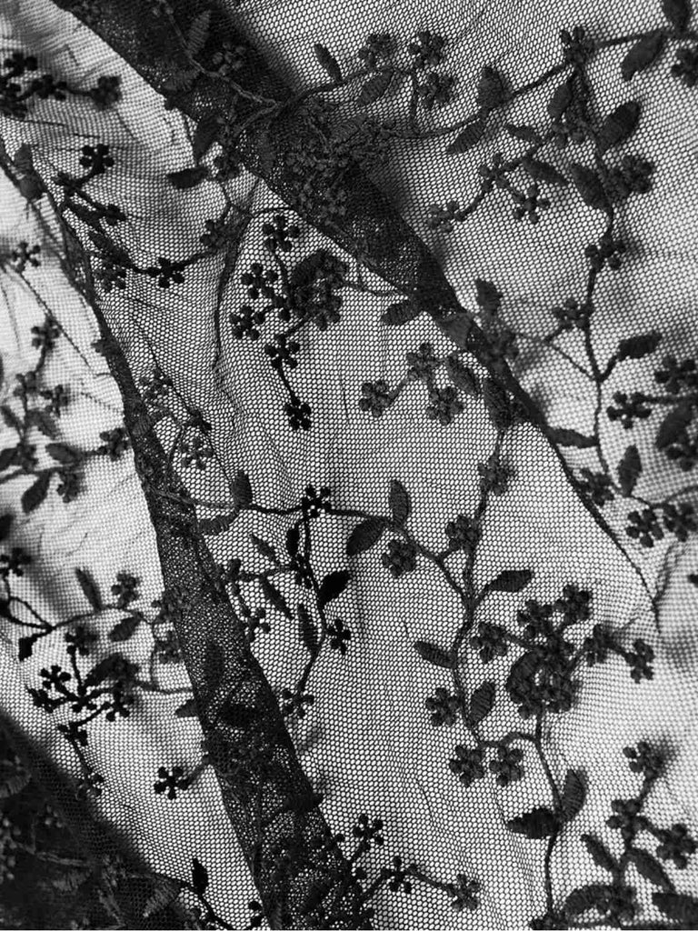 2PCS 1950s Ethnic Floral Lace-Up Dress & Apron